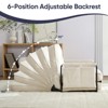 Mjkone Muti-Functional Folding Sofa Bed,Floor Sofa Bed Set,Lazy Sofa with Pillows,6 Position Adjustable Backrest - 3 of 4