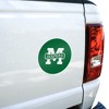 Manhattan College Primary Logo Automotive Car Window Locker Circle Bumper Sticker - 4 of 4