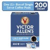 Victor Allen's Coffee Donut Shop Blend Single Serve Medium Roast Coffee Pods - 200ct - 2 of 4