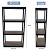 FONTOI Metal Storage Shelves, Adjustable Heavy Duty Shelving Unit, Standing Storage Rack Shelf Organizer - 3 of 4
