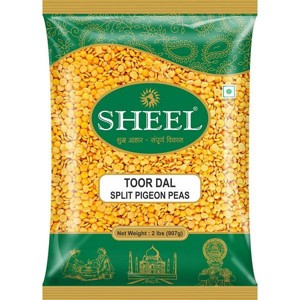 Toor Dal / Split Pigeon Peas - 32 oz (2Lb) 907g - Sheel Brand - Vegan - 1 of 1