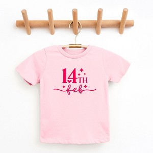 The Juniper Shop 14th Feb Stars Puff Print Youth Short Sleeve Tee - 1 of 3