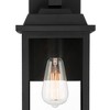 John Timberland Eastcrest Farmhouse Rustic Wall Light Sconce Textured Black Hardwire 7 1/4" Fixture Clear Glass Shade for Bedroom Bathroom Vanity - 3 of 4