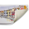 Stupell Industries Quaint Coastal Town Buildings Printed Plush Bath Mat And Bath Rug, Design By Tim Coffey, 18"X30" - 2 of 4