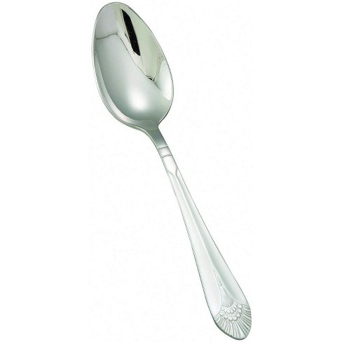 Winco NS-15R 15 Nylon Cooking Spoon - Red - Win Depot