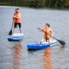 Costway 10' Inflatable Stand Up Paddle Surfboard W/Bag Aluminum Paddle Pump - 2 of 4