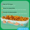 Big Dot of Happiness Capybara Party Paper Food Trays, Disposable Double-Sided Paper Food Holders for Nachos, Hot Dogs, French Fries - 12 Ct - 3 of 4