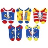 Sonic The Hedgehog Classic Video Game Character No-Show Ankle Socks 5 Pair Pack - 3 of 4