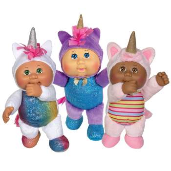 Cabbage Patch Kids 9" Fantasy Friends Cuties Baby Dolls - 3pk