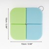 Unique Bargains Square Shape Bath Brush for Bathroom 3.94"×3.94" 1 Pc - 2 of 3