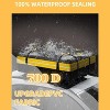 15&21 Cubic Foot Waterproof Roof Bag, Universal Fit for All Vehicles, Includes Anti-Slip Mat, Storage Pouch & Door Hooks - 2 of 4
