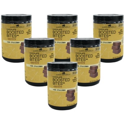 Brooklyn Born Chocolate Milk Chocolate Boosted Bites - 6 containers, 5.29 oz each