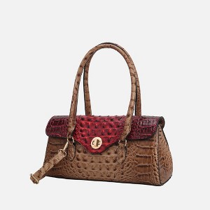 MKF Collection Liviana Women’s Shoulder Bag Croc-Embossed Chic and Versatile Timeless Handbag by Mia K - 1 of 4