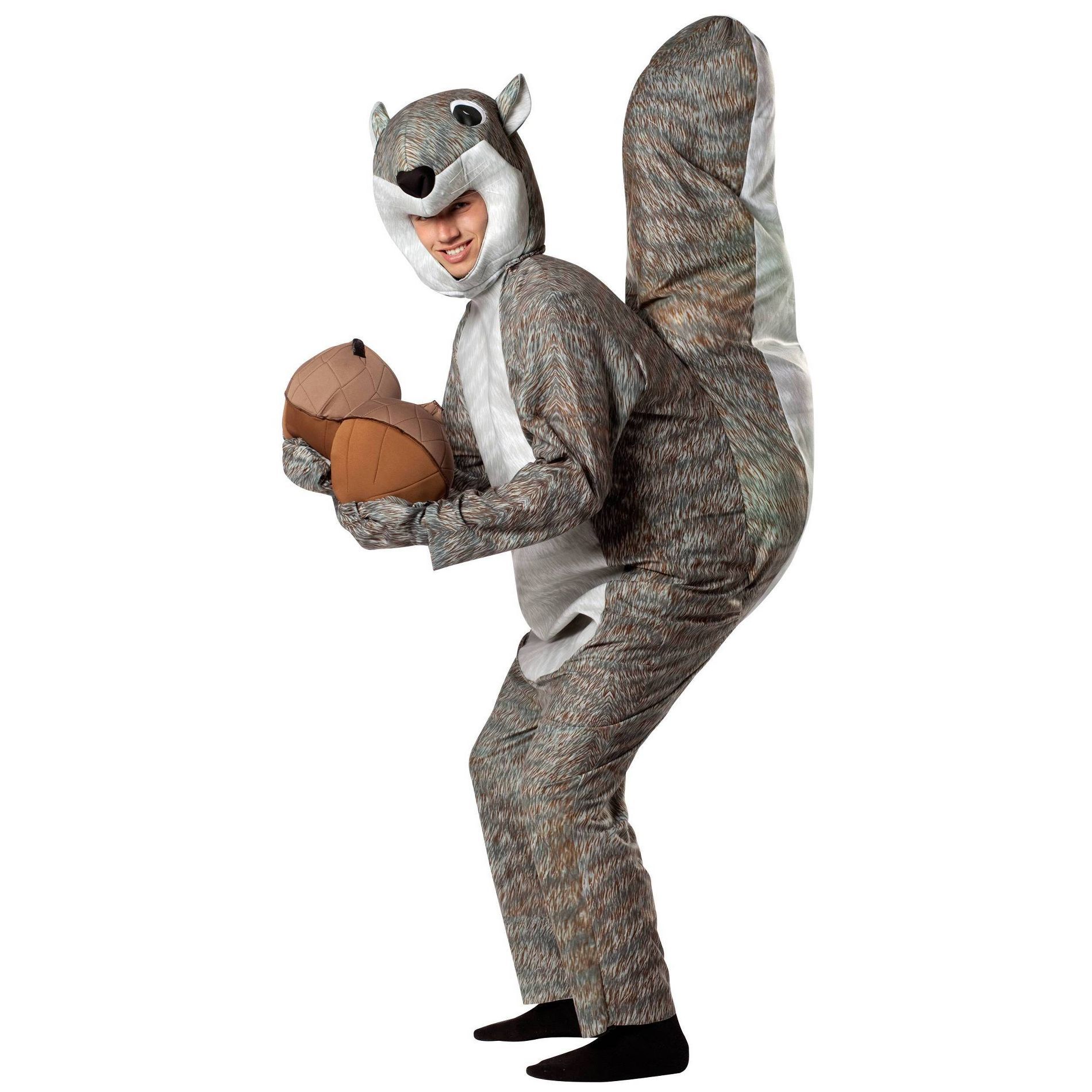 Imposta Costumes Adult Squirrel Costume Bodysuit One Size