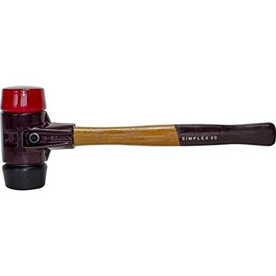 Bon Tool 21-968 Paver Mallet 4 13-inch Wood Handle Red/Black Head