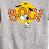 Boys' - Peanuts - Boo Snoopy Graphic Long Sleeve Fleece Sweatshirt - 2 of 4