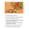 RugSmith Red Machine Tufted Holiday Merry Christmas Berry Doormat - 3 of 4