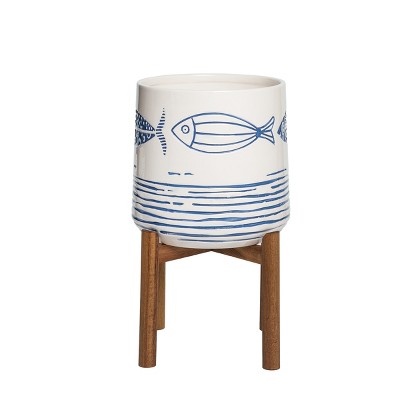 Beachcombers Large Fish Planter