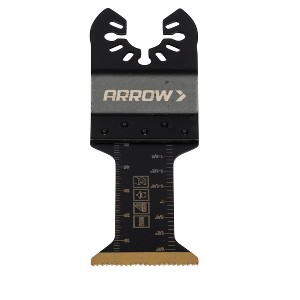 Arrow OSC125WM-2A Titanium Coated Oscillating Multitool Cutting Blades, 1-3/8 Inch, 2ct - 1 of 1