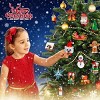 HOGOKIDS 24 Packs Christmas Ornaments Building Set  Xmas Stocking Stuffer Decor Toy Gift for Kids Aged 6+ - 3 of 4