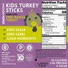 Mission Meats Kids Turkey Sticks – 100% Free Range, Healthy Snacks for Kids and Toddlers, Gluten & Nut Free, 0.5oz, 24 Count (Pack of 1) - 3 of 4