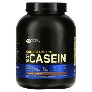 Optimum Nutrition Gold Standard® 100% Casein, Chocolate Supreme, 3.97 lb (1.8 kg) - 1 of 2
