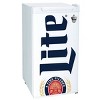 Miller Lite Compact Fridge with Bottle Opener, 3.2 cu ft (90L) - White - 2 of 4