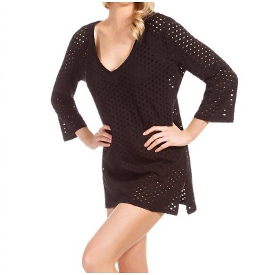 Women's Jacquard 3/4 Sleeve Tunic - Eco Swim