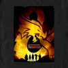 Men's Dungeons & Dragons: Honor Among Thieves Silhouettes Movie Poster T-Shirt - 2 of 4