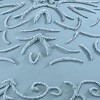 Collections Etc Joelle Textured Snowflake Chenille Bedspread - 3 of 3