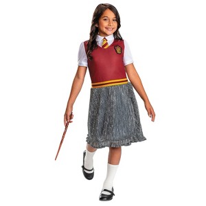 Harry Potter Kids' Gryffindor Halloween Costume Dress - Red - 4-6 - 1 of 3