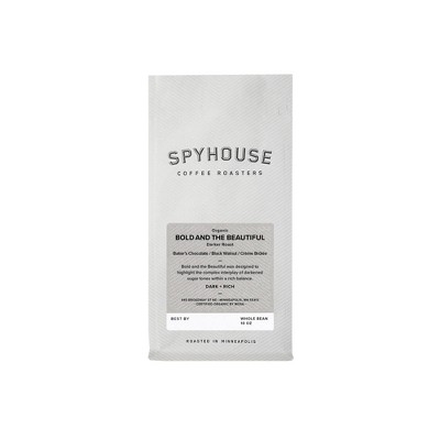 Spyhouse Coffee Roasters Bold & The Beautiful Organic Dark Roast Blend - 10oz
