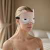 Unique Bargains Soft Cartoon Sleep Mask Angry Eyes Pink 1 Pc - 2 of 4