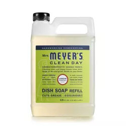 Mrs. Meyer's Clean Day Lemon Verbena Liquid Dish Refill - 48 fl oz