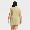 Women's Mini Wrap Dress - Wild Fable™ Olive Green - 2 of 3