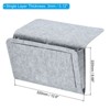 Unique Bargains Felt Bedside Organizer Bed Hanging Caddy 5 Pockets Hanging Bag - 2 of 3