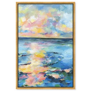 Art Remedy Doll Memories - Sea Imagination Beach Life Inspired Wall Art Framed - 1 of 4