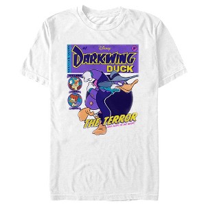 Men's Darkwing Duck The Terror That Flaps In The Night Comic Cover T-Shirt - 1 of 4