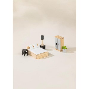 Coco Village - Wooden Doll House Master Bedroom Furniture (9 pcs) - 1 of 4
