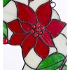 Wind & Weather 18-Inch Diameter Stained Glass Poinsettia Holiday Wreath - 4 of 4
