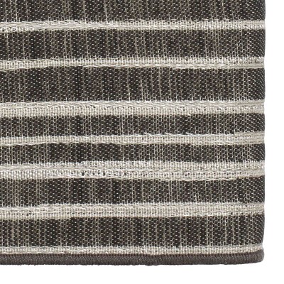 White Cotton Fingertip Towel with Black Border