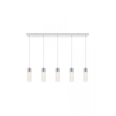 Elegant Lighting Constellation 5 light Chrome LED Pendant