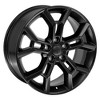 OE Wheels JP29 20 Inch Rim Fits Grand Cherokee Style 5x127 20x8.5 Satin Black - Hollander 95505 (1) - 4 of 4