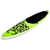 vidaXL Inflatable Stand Up Paddleboard Set 120.1"x29.9"x5.9" Green - 2 of 4