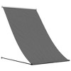 vidaXL Retractable Awning Anthracite 59.1"x59.1" Fabric and Steel - 2 of 4