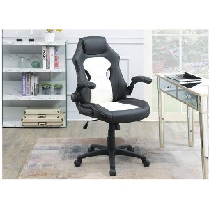 Sapphtopaz Adjustable Office Chair with High Back, Ergonomic Gaming Chair with Armrest and Wheels, Swivel Computer Chair for Office - 1 of 4