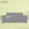 Majestic Home Goods,Bolster Pillow Ikat Dot - 3 of 4
