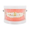 Unique Bargains Hip Hop Hollowout Five-Pointed Star Fake Grills 1 Pc - 2 of 4