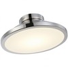 Artcraft Lighting Lucida 1 - Light Flush Mount in  Nickel - 2 of 4