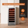 Ca'Lefort 33-Bottle Wine Fridge, 15" Freestanding/Built-In, for Kitchen & Dining - 4 of 4